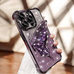 3D Butterfly Case w/Kickstand for iPhone 16 Pro Max